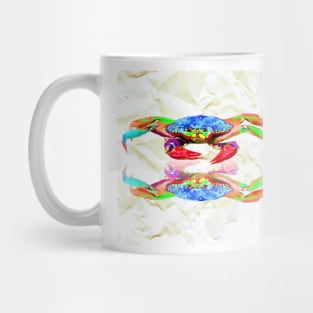 Crab Painting Mug